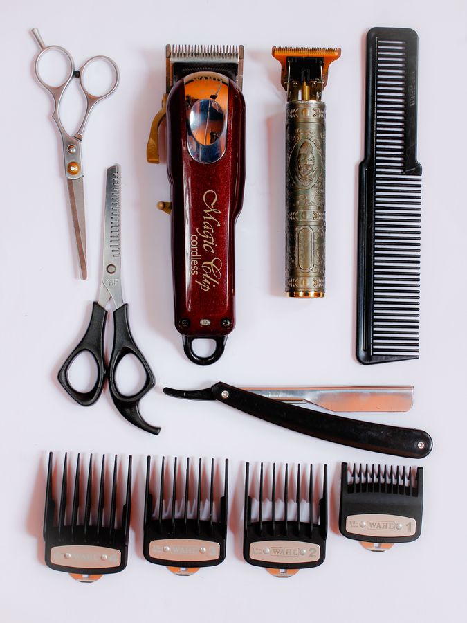 Herramientas de barbero