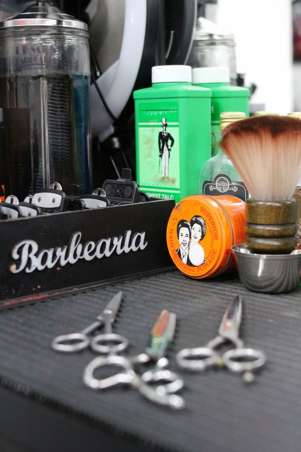 Productos clásicos de barbería